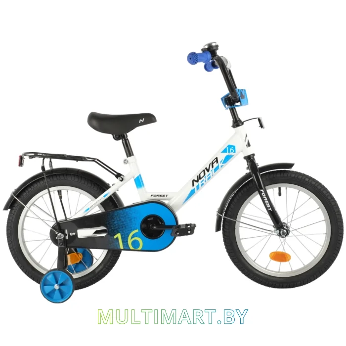 Детский велосипед Novatrack Forest 161FOREST.WT21 (белый/черный, 2021)